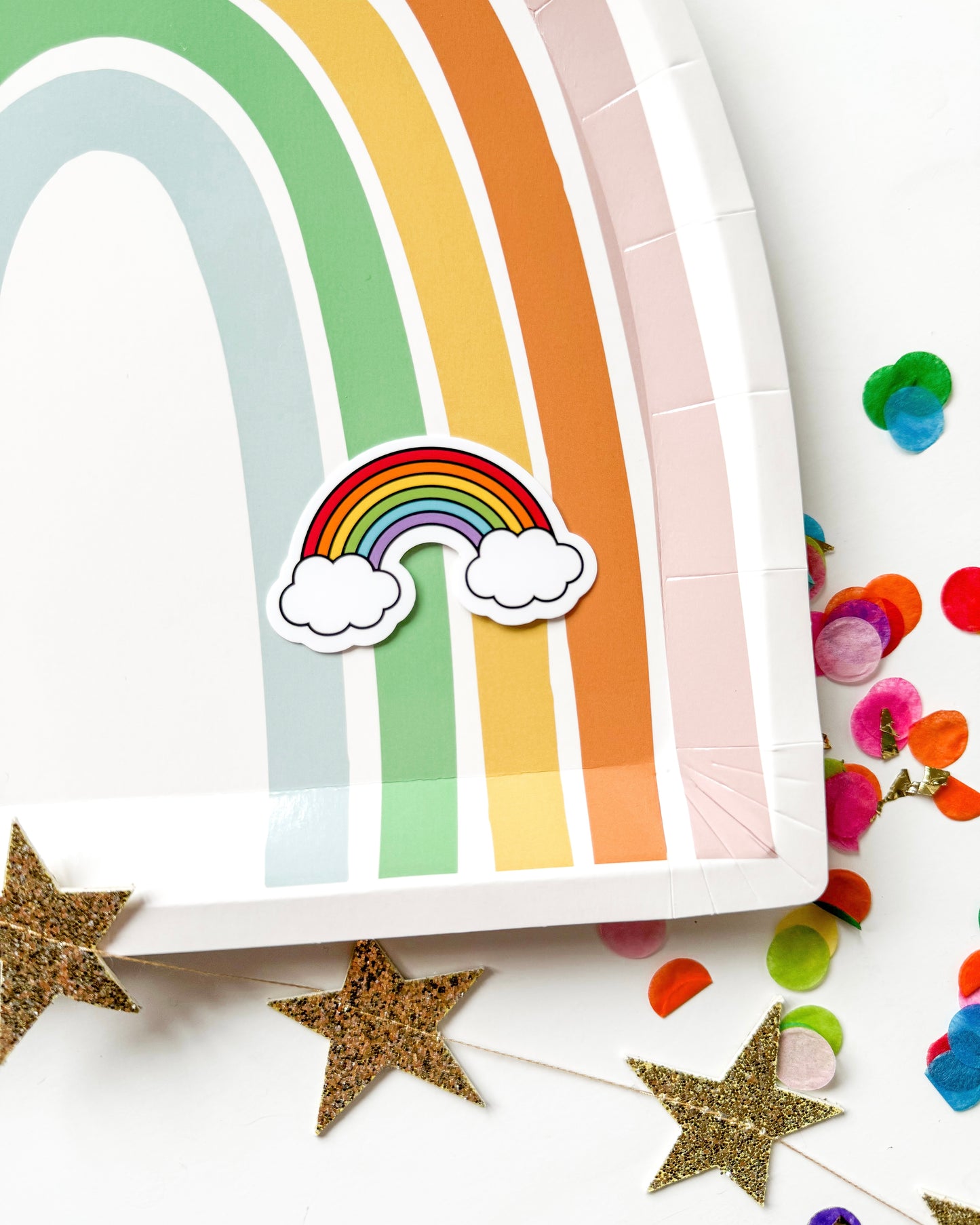 Rainbow Vinyl Sticker
