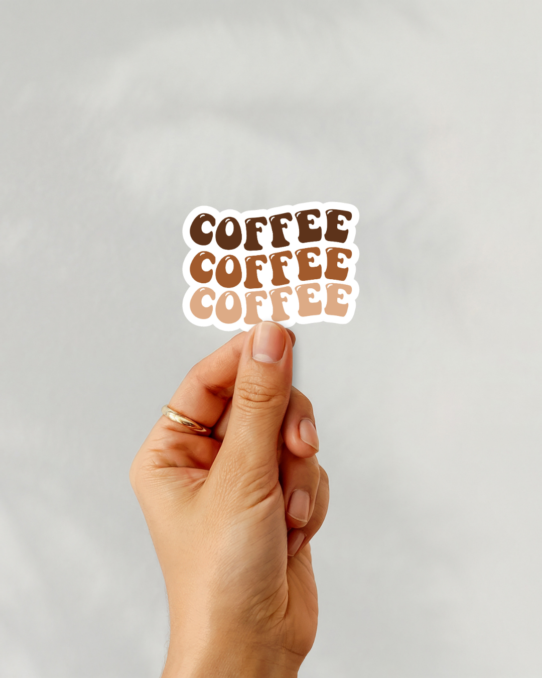 Gilmore Girls Coffee Coffee Coffee Vinyl Sticker