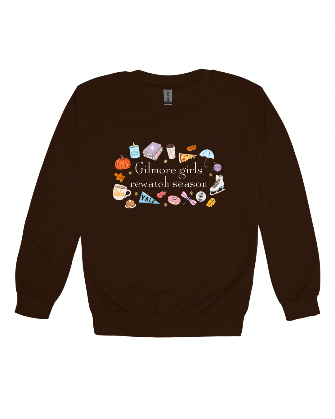 Gilmore Girls Rewatch Season Adult Sweatshirt