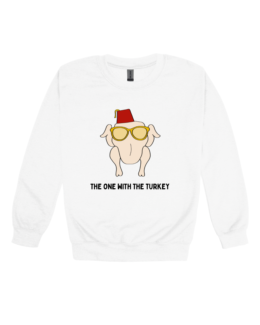 Thanksgiving Friends Adult Sweatshirt