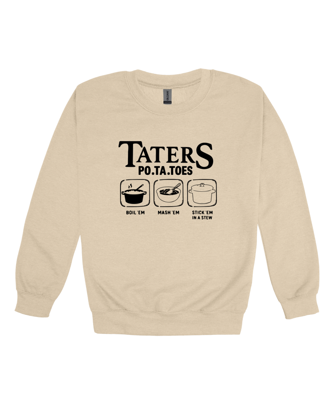 Thanksgiving Taters Adult Sweatshirt