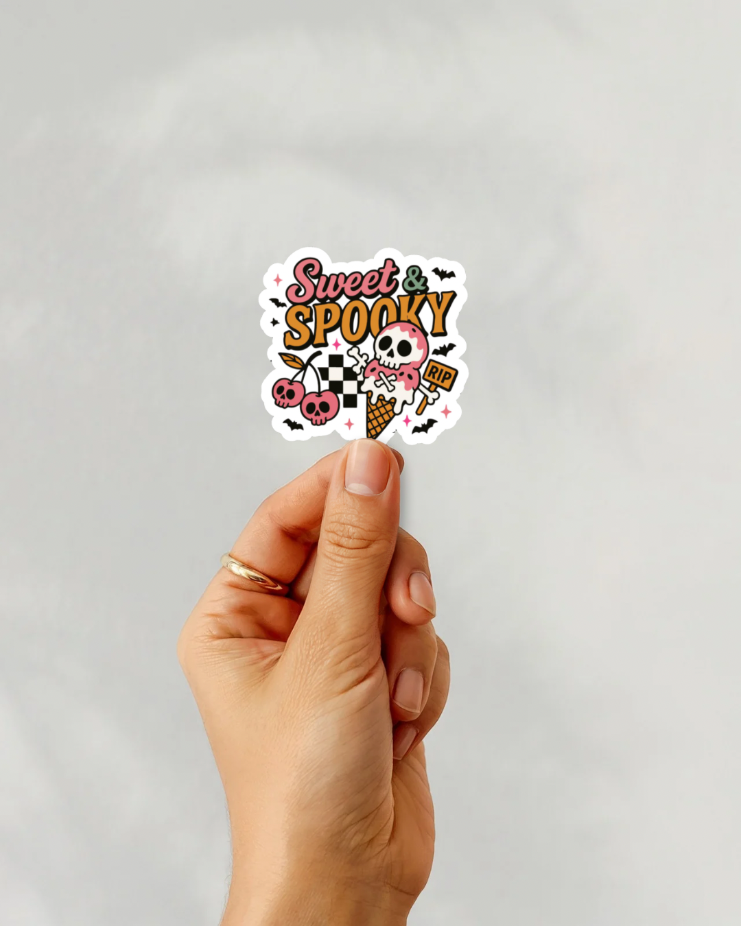 Sweet & Spooky Vinyl Sticker