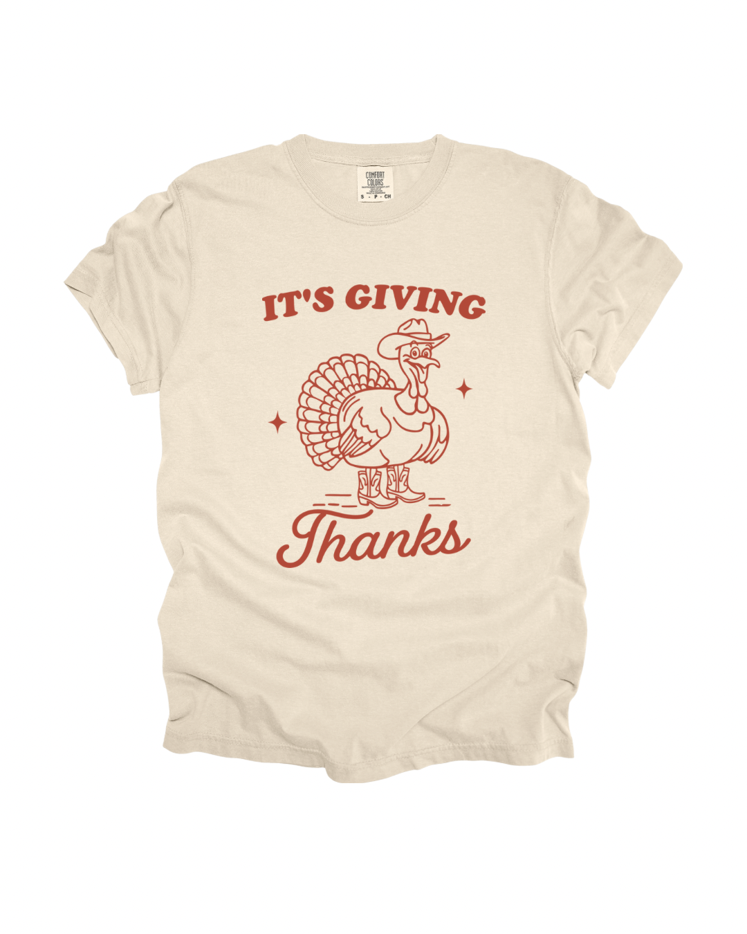 Thanksgiving It’s Giving Thanks Adult Tee