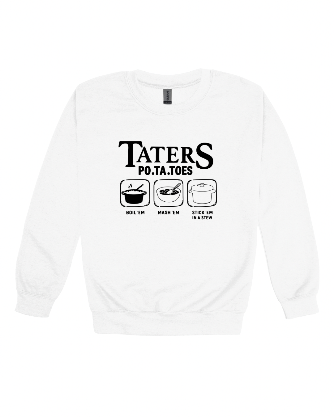 Thanksgiving Taters Adult Sweatshirt