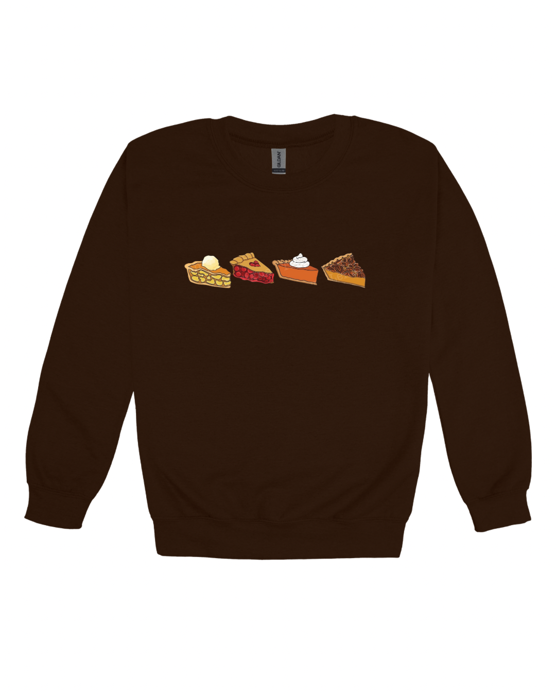 Thanksgiving Pies Adult Sweatshirt