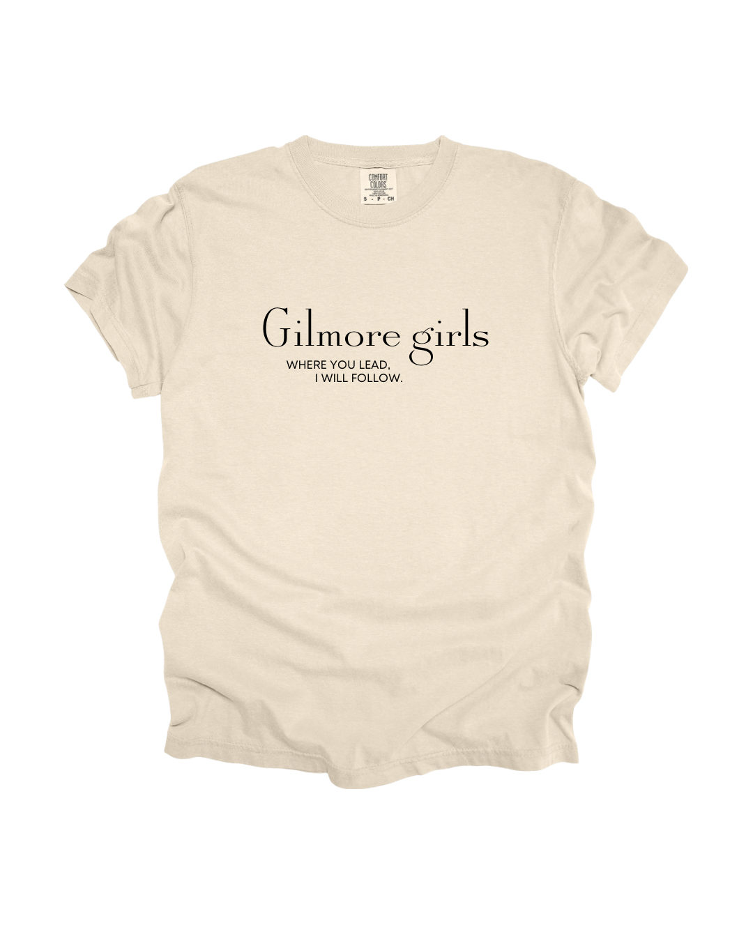 Gilmore Girls Where You Lead Adult Tee
