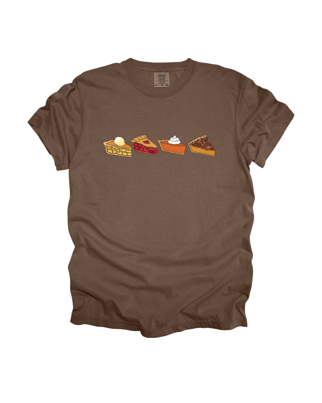 Thanksgiving Pies Adult Tee