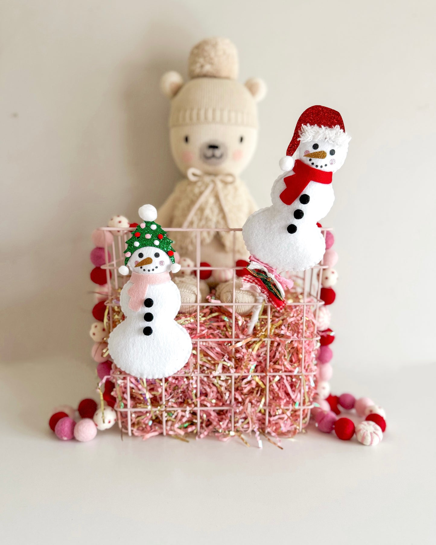 Snowman Ornament/Wand