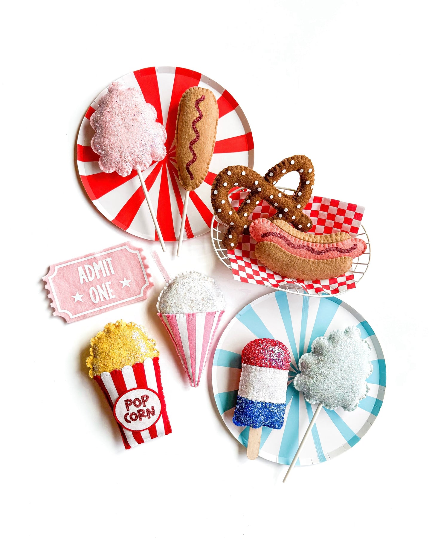 Admission Ticket Basket Tag