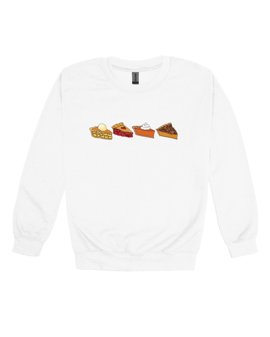 Thanksgiving Pies Adult Sweatshirt