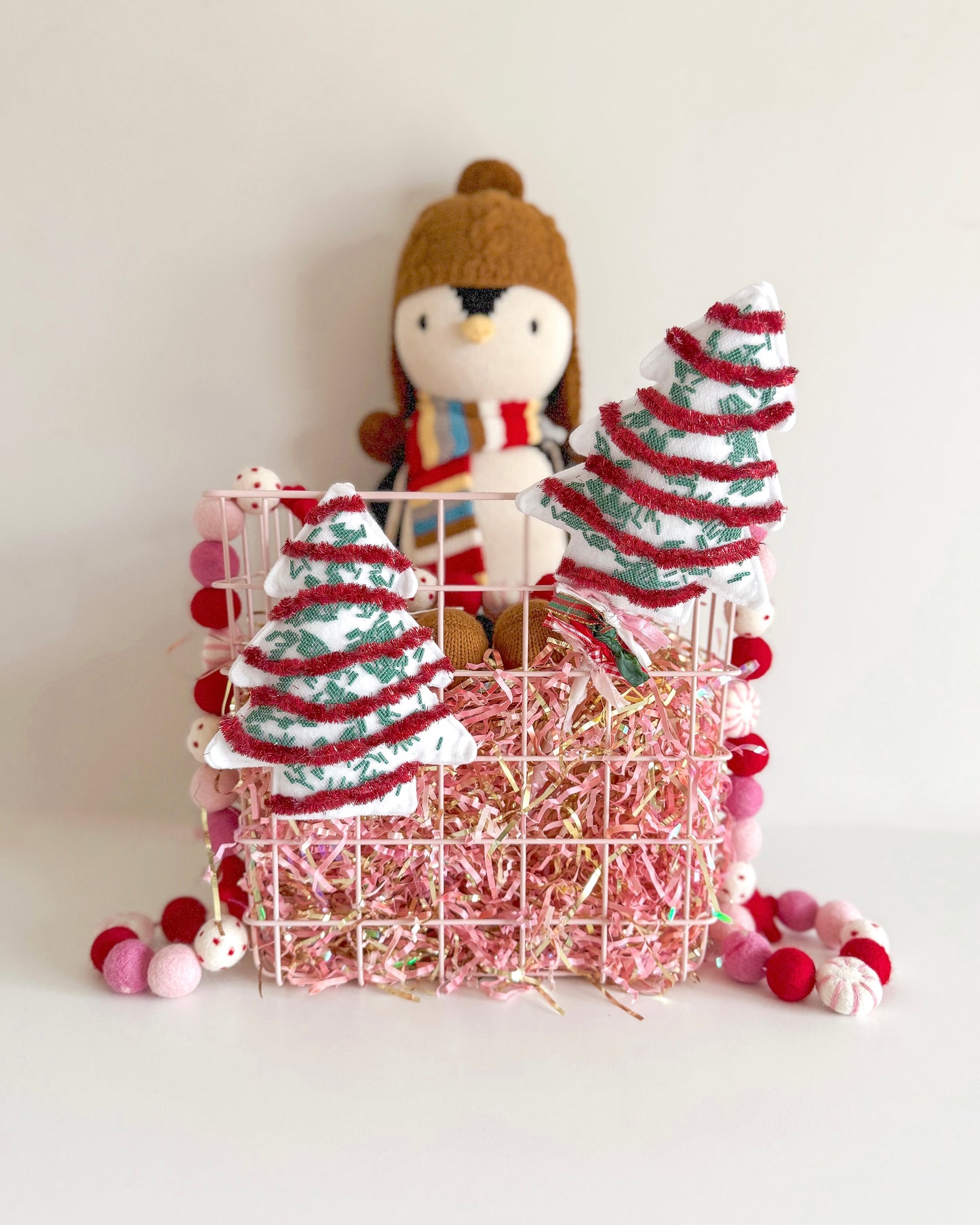 Christmas Tree Cake Ornament/Wand