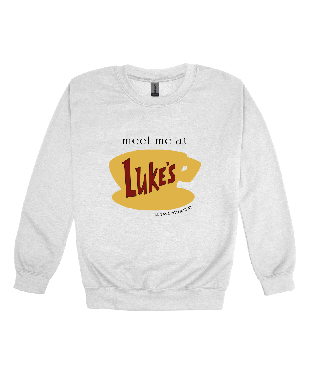 Gilmore Girls Meet Me At Luke’s Adult Sweatshirt