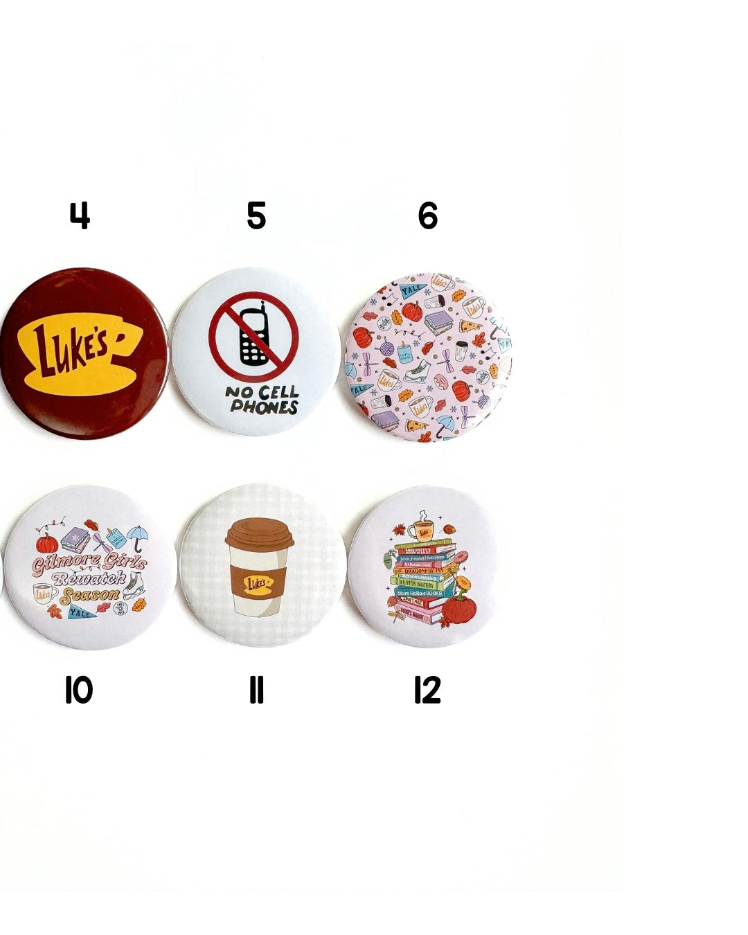 Gilmore Girls Button