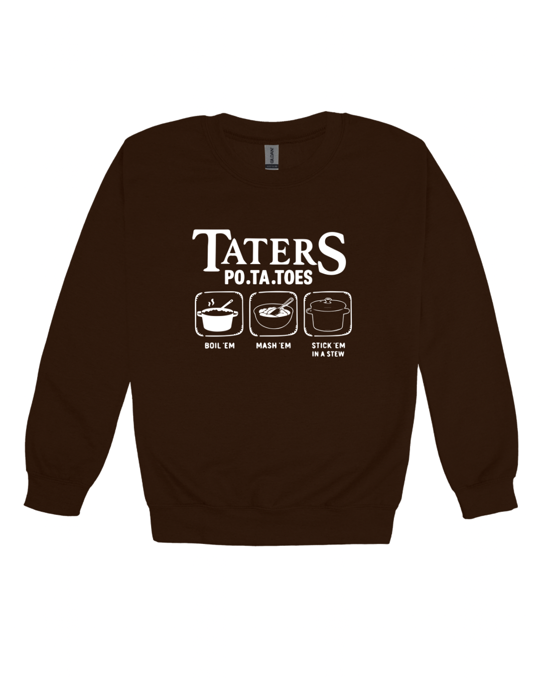 Thanksgiving Taters Adult Sweatshirt