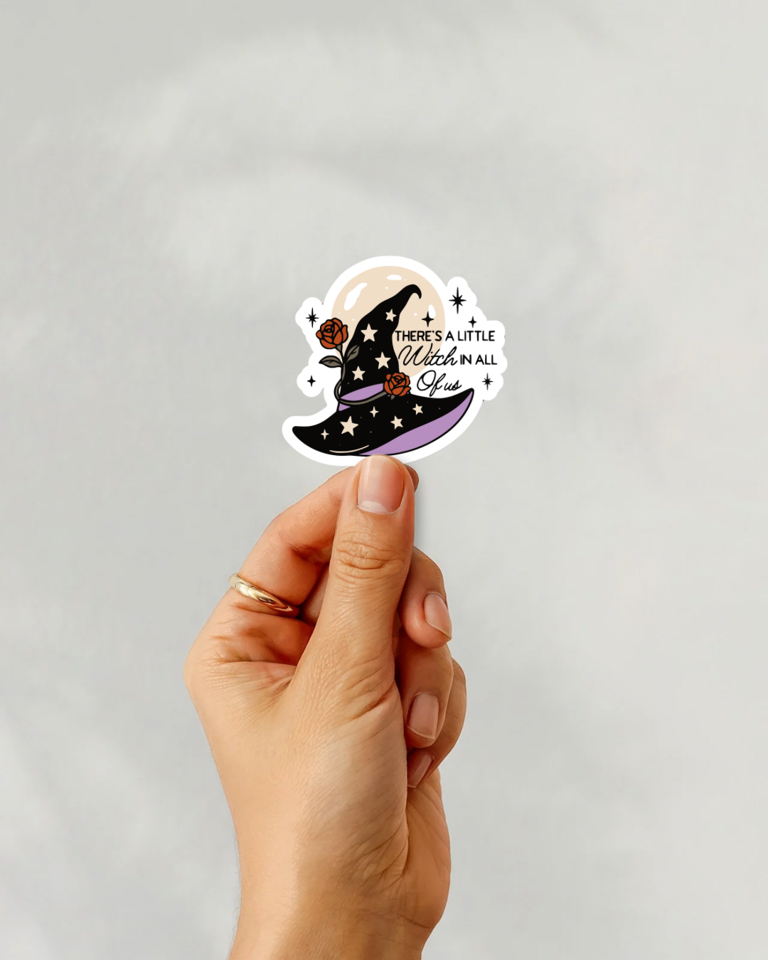 Witch Hat Vinyl Sticker