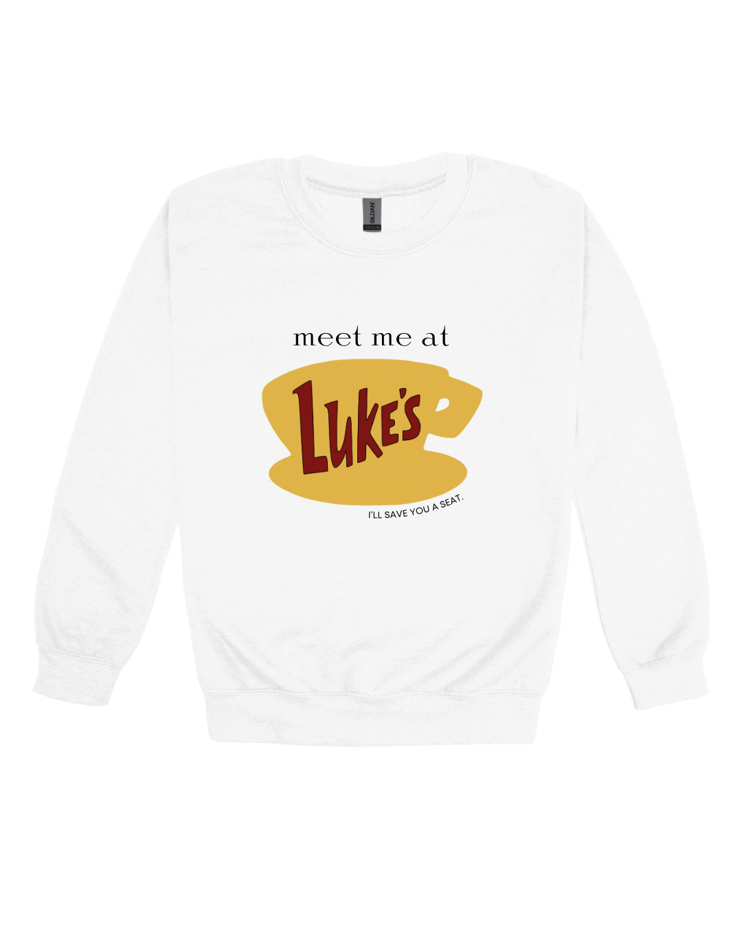 Gilmore Girls Meet Me At Luke’s Adult Sweatshirt