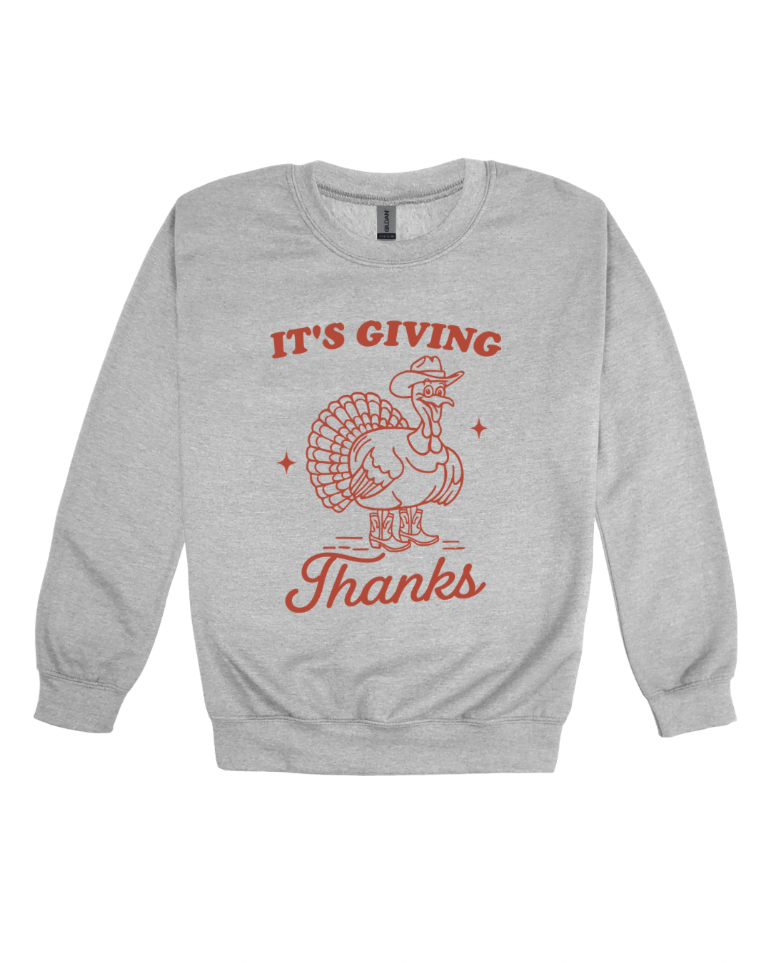 Thanksgiving It’s Giving Thanks Adult Sweatshirt