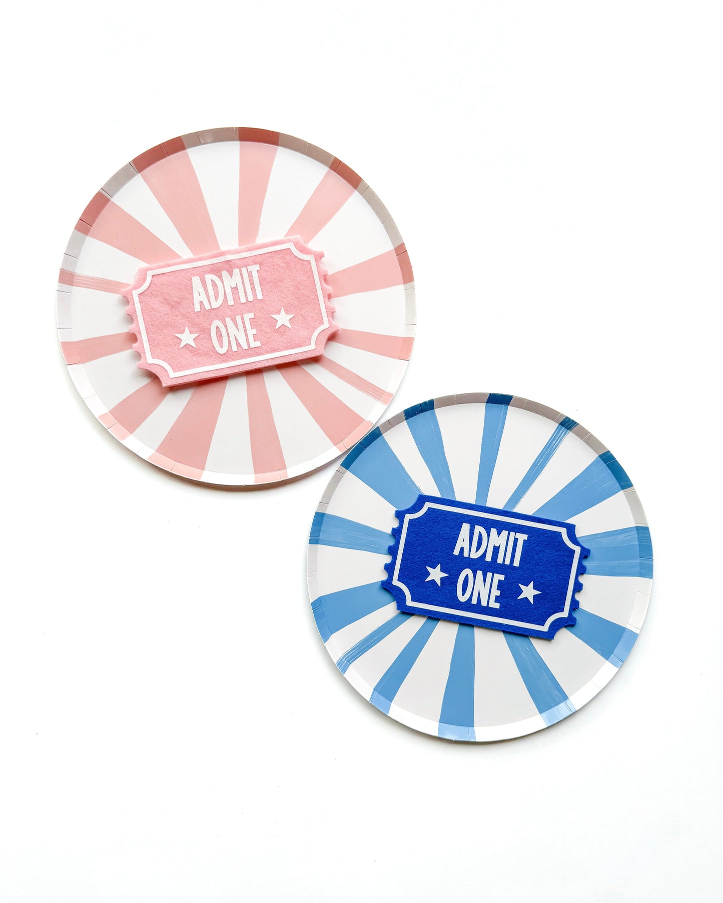 Admission Ticket Basket Tag