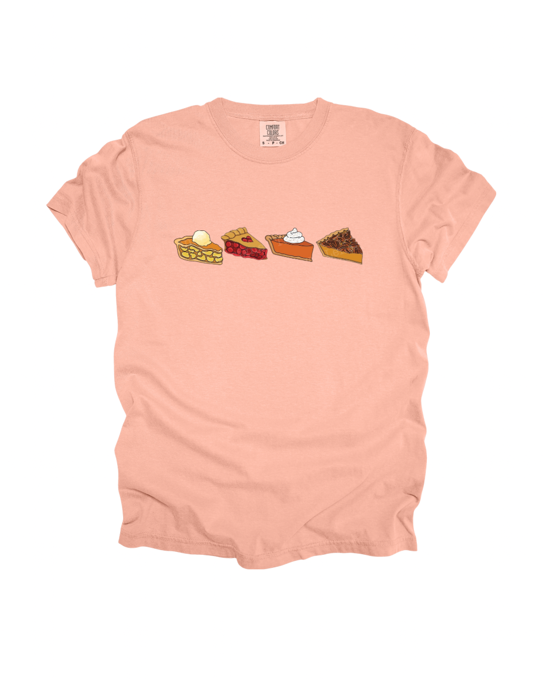 Thanksgiving Pies Adult Tee