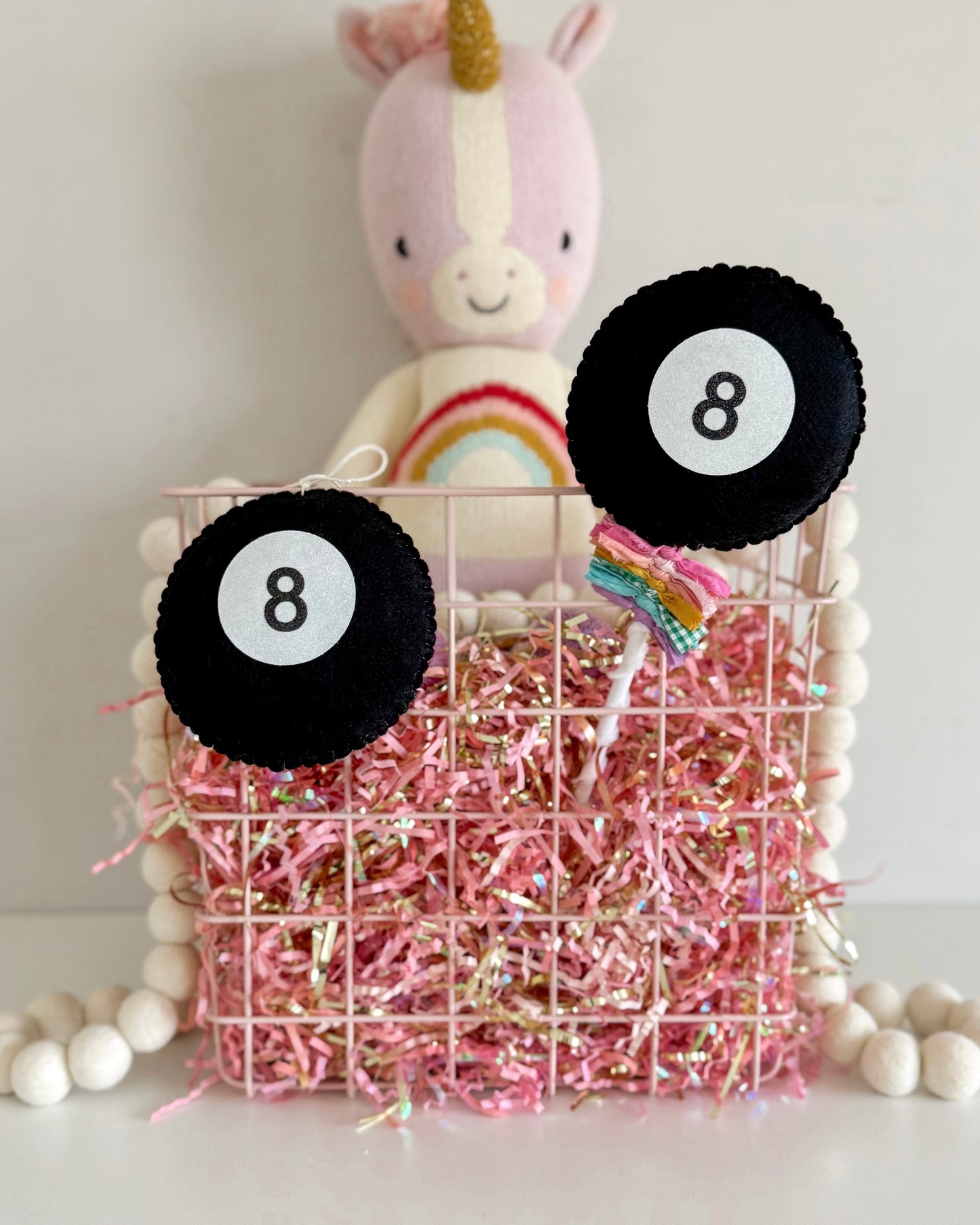 Magic 8 Ball Tag/Wand