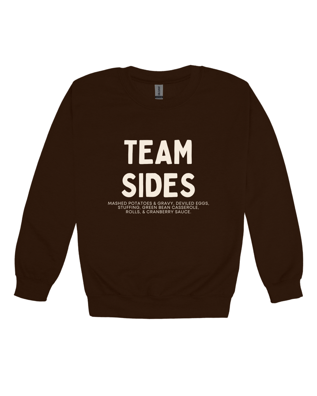 Thanksgiving Team Sides Adult Sweatshirt