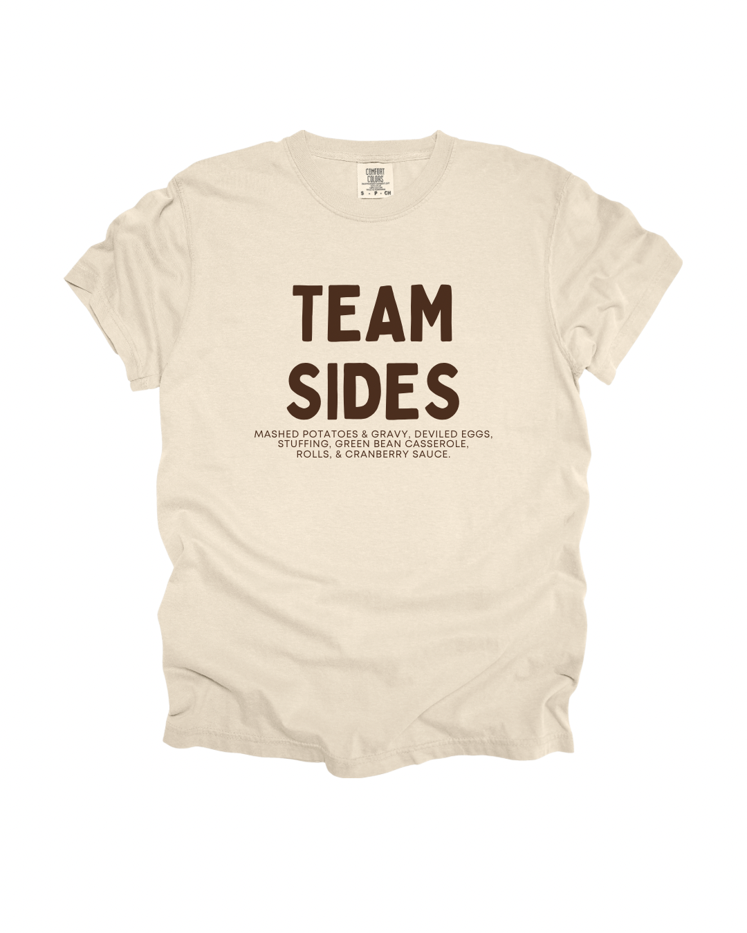 Thanksgiving Team Sides Adult Tee