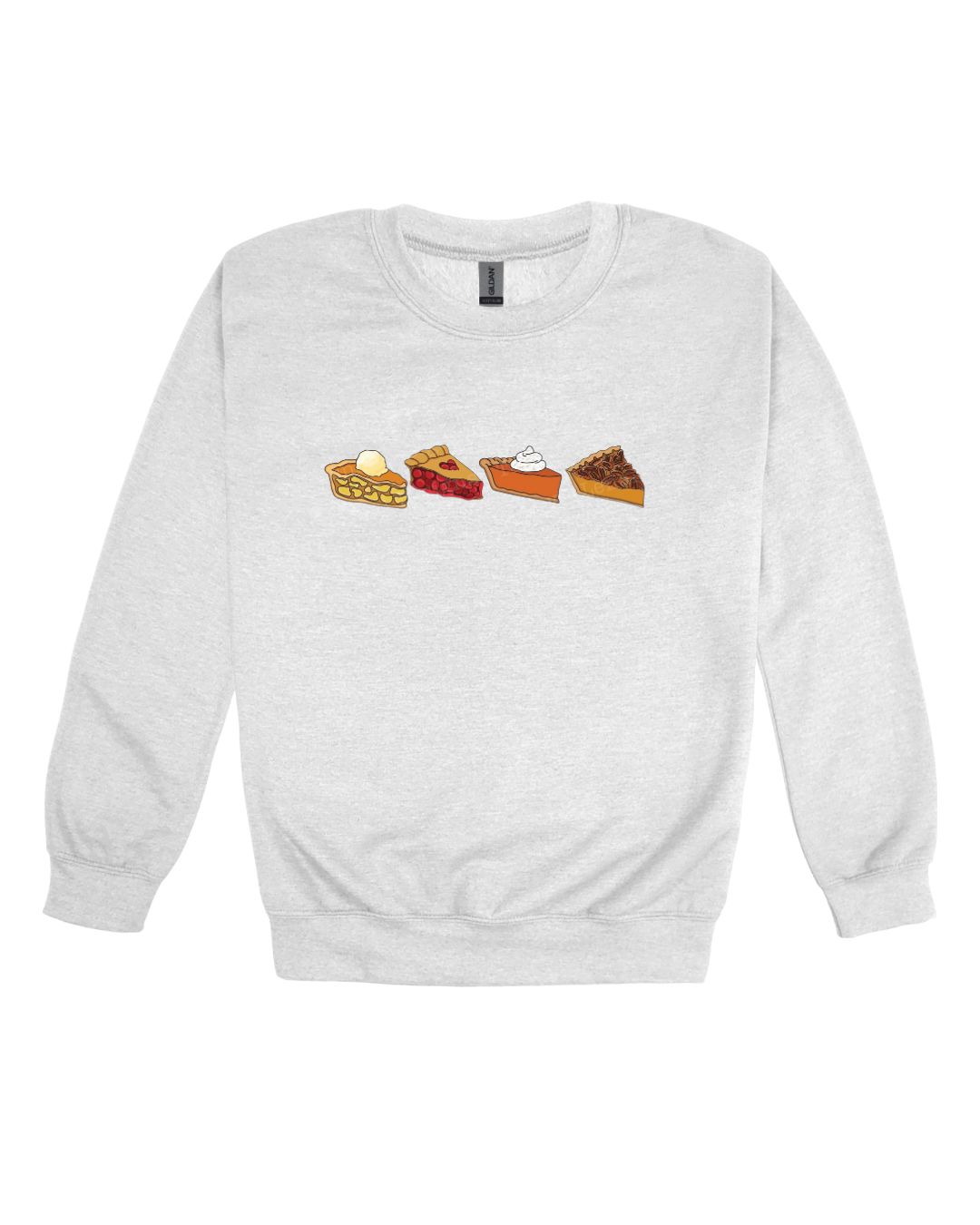 Thanksgiving Pies Adult Sweatshirt