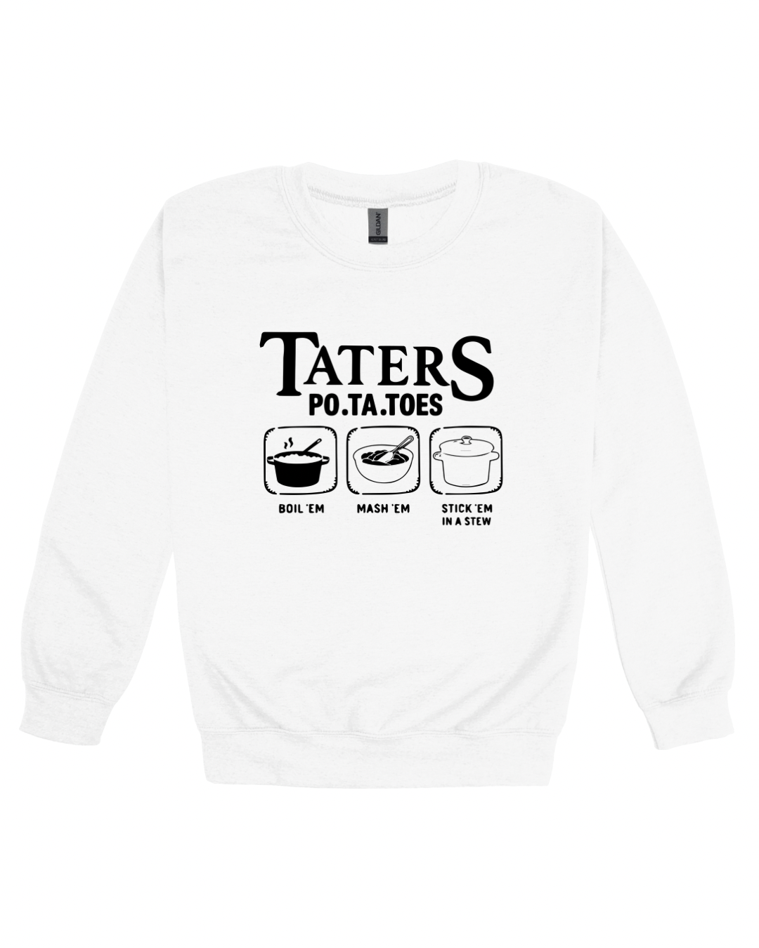 Thanksgiving Taters Youth Sweatshirt