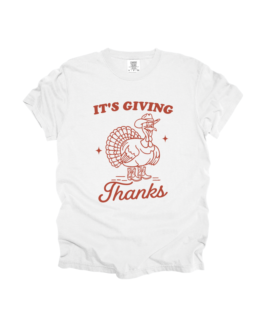 Thanksgiving It’s Giving Thanks Adult Tee