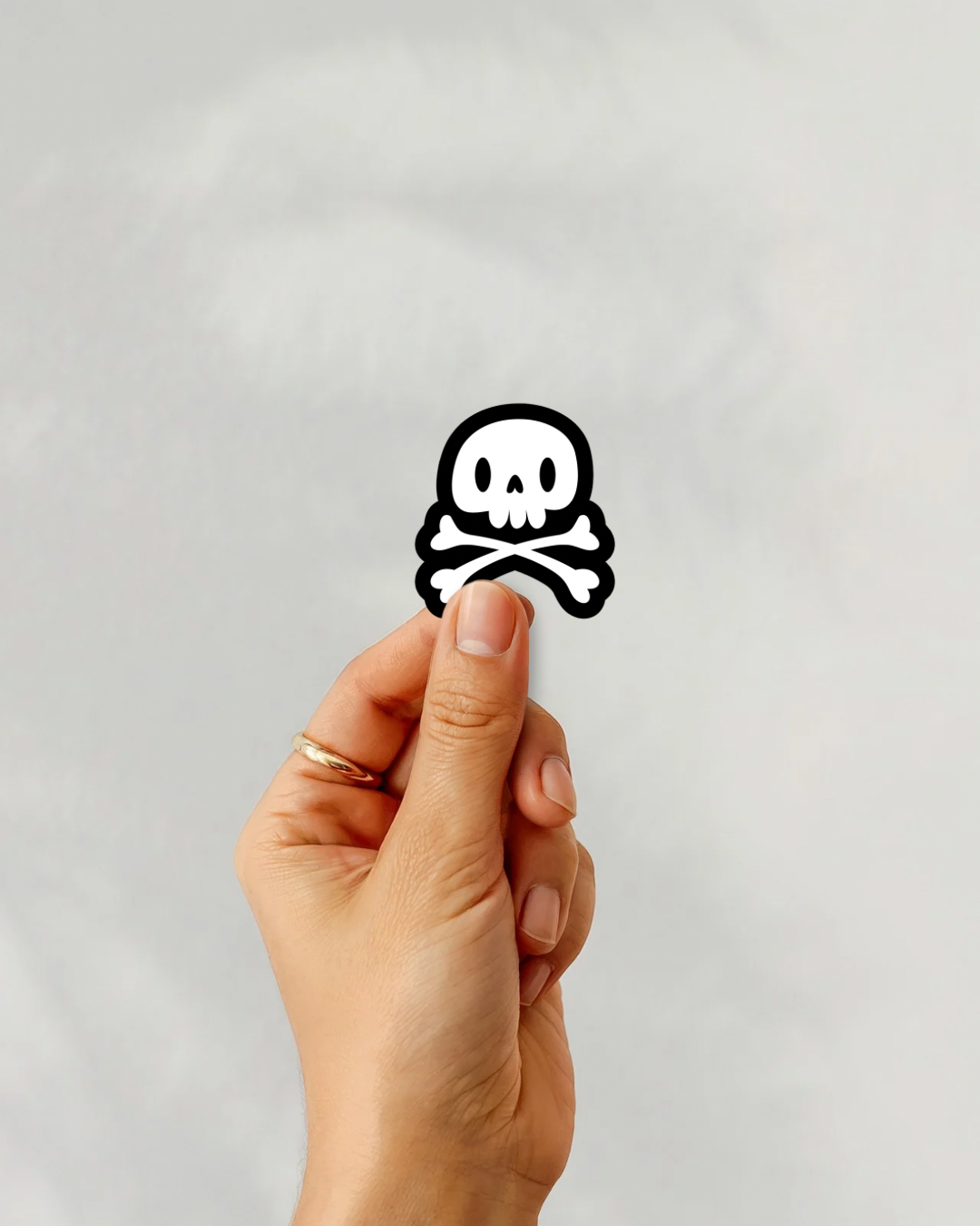 Skull Vinyl Sticker
