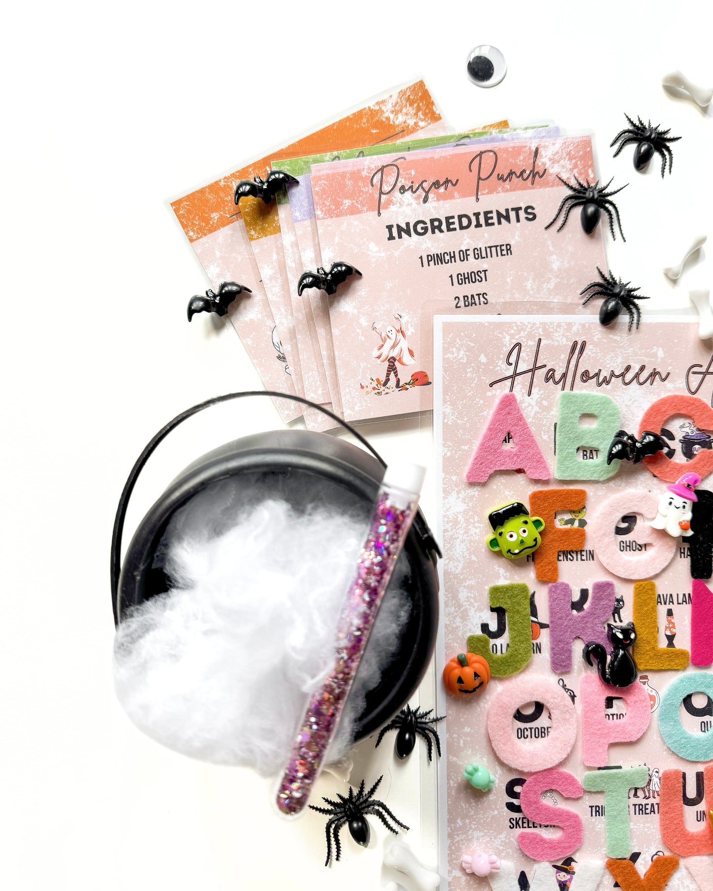 Halloween Alphabet + Potion Play Set