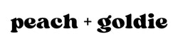 peach + goldie