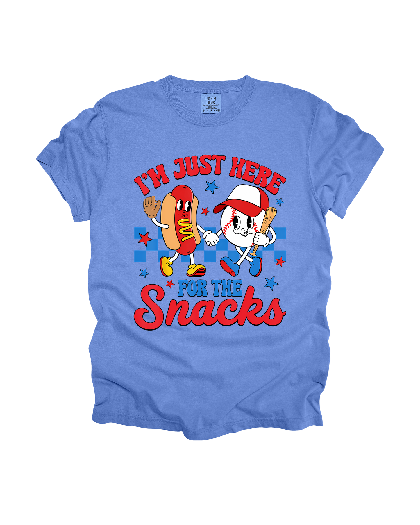 I’m Just Here For The Snacks Adult Tee