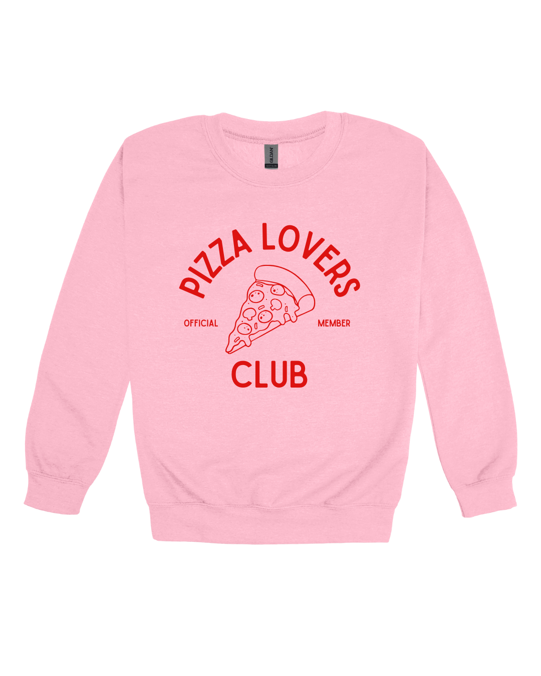 Pizza Lovers Club Adult Sweatshirt