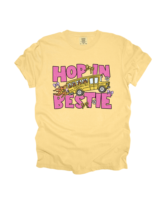 Hop In Bestie Adult Tee