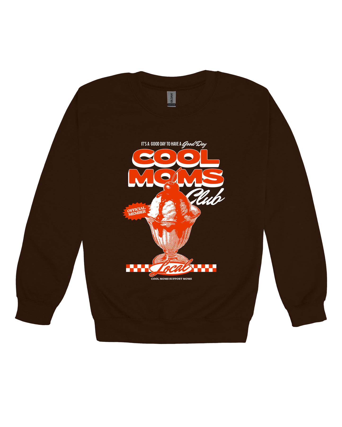 Cool Moms Club Adult Sweatshirt