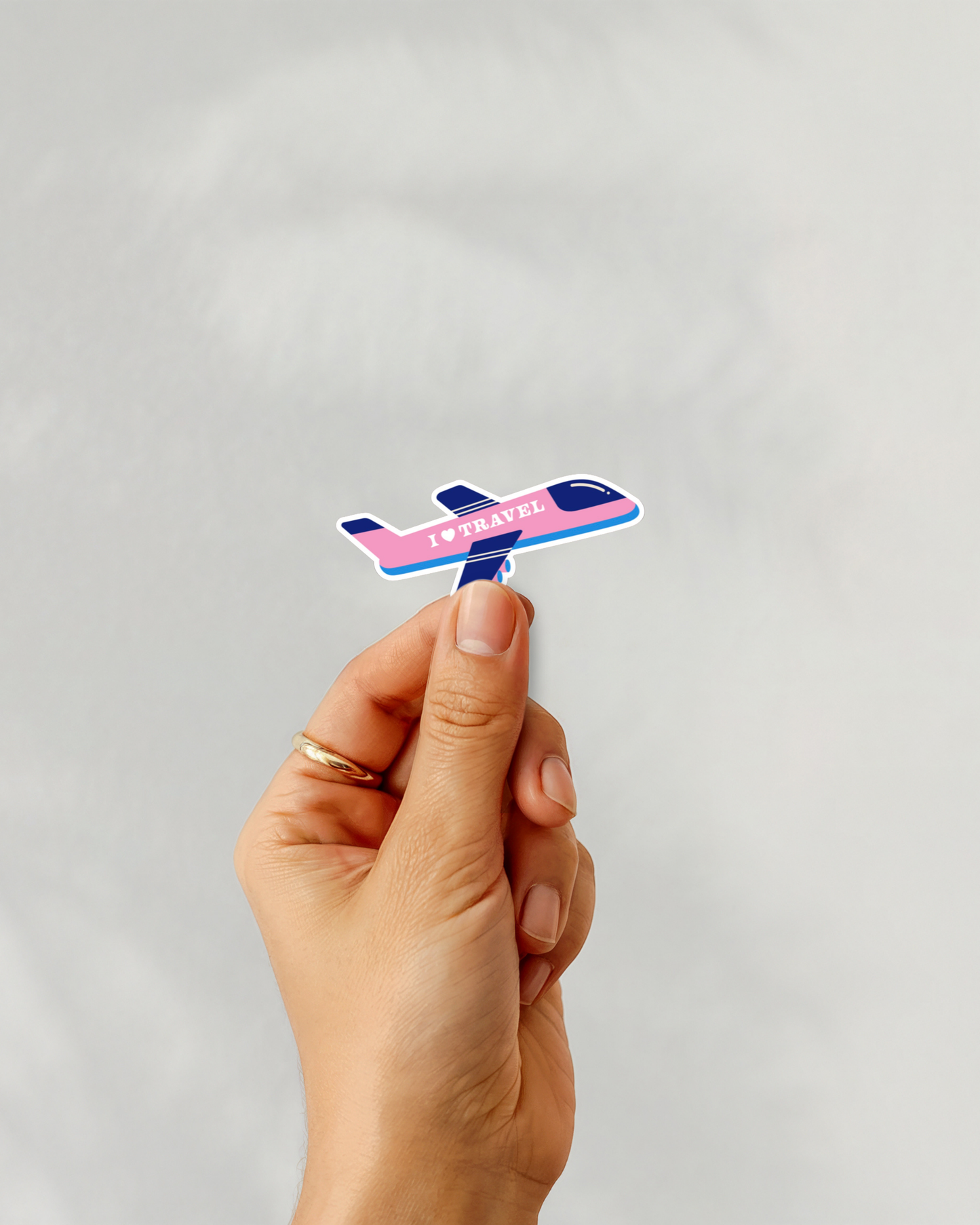 Airplane Vinyl Sticker
