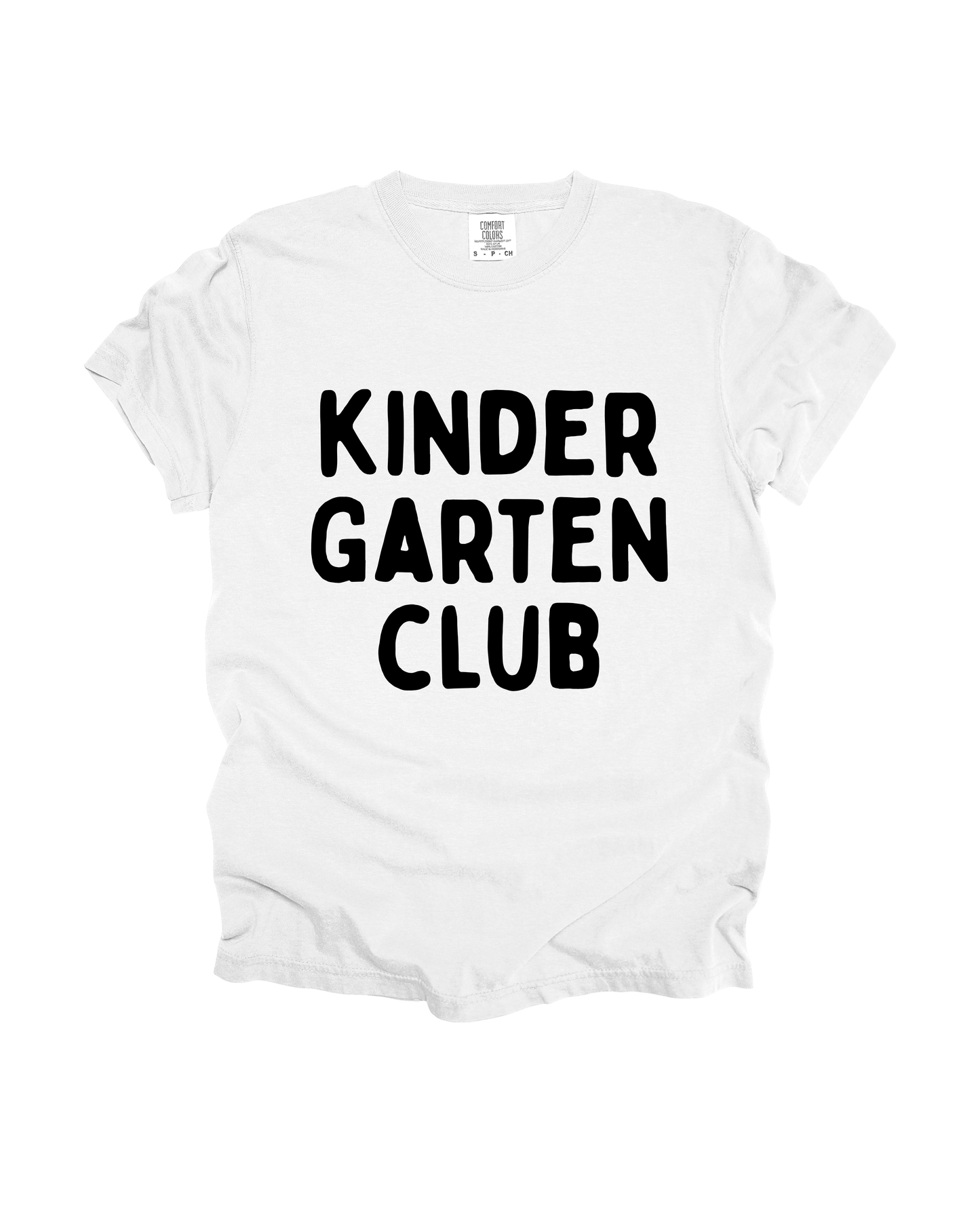 Kindergarten Club Adult Tee