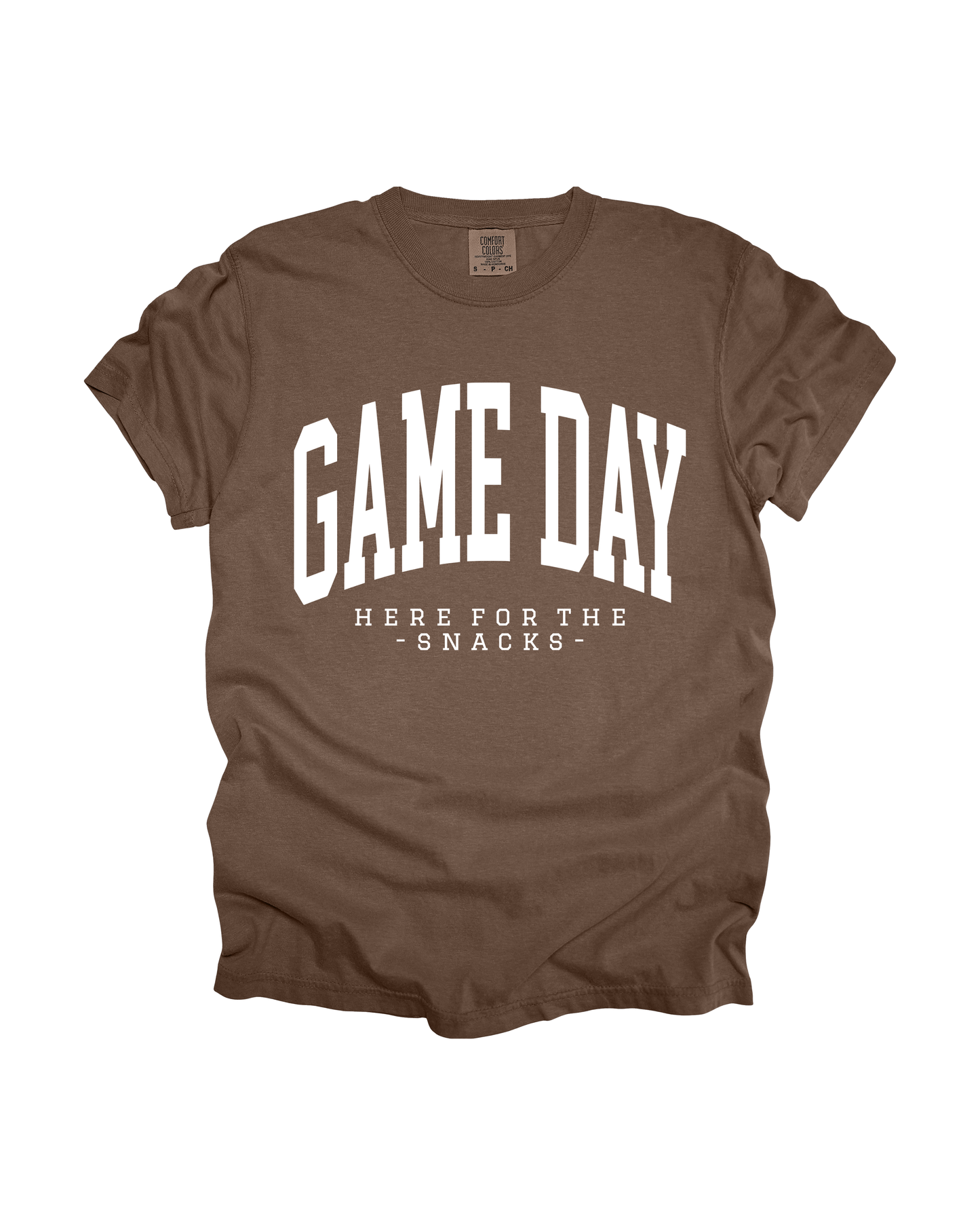 Game Day Snacks Adult Tee