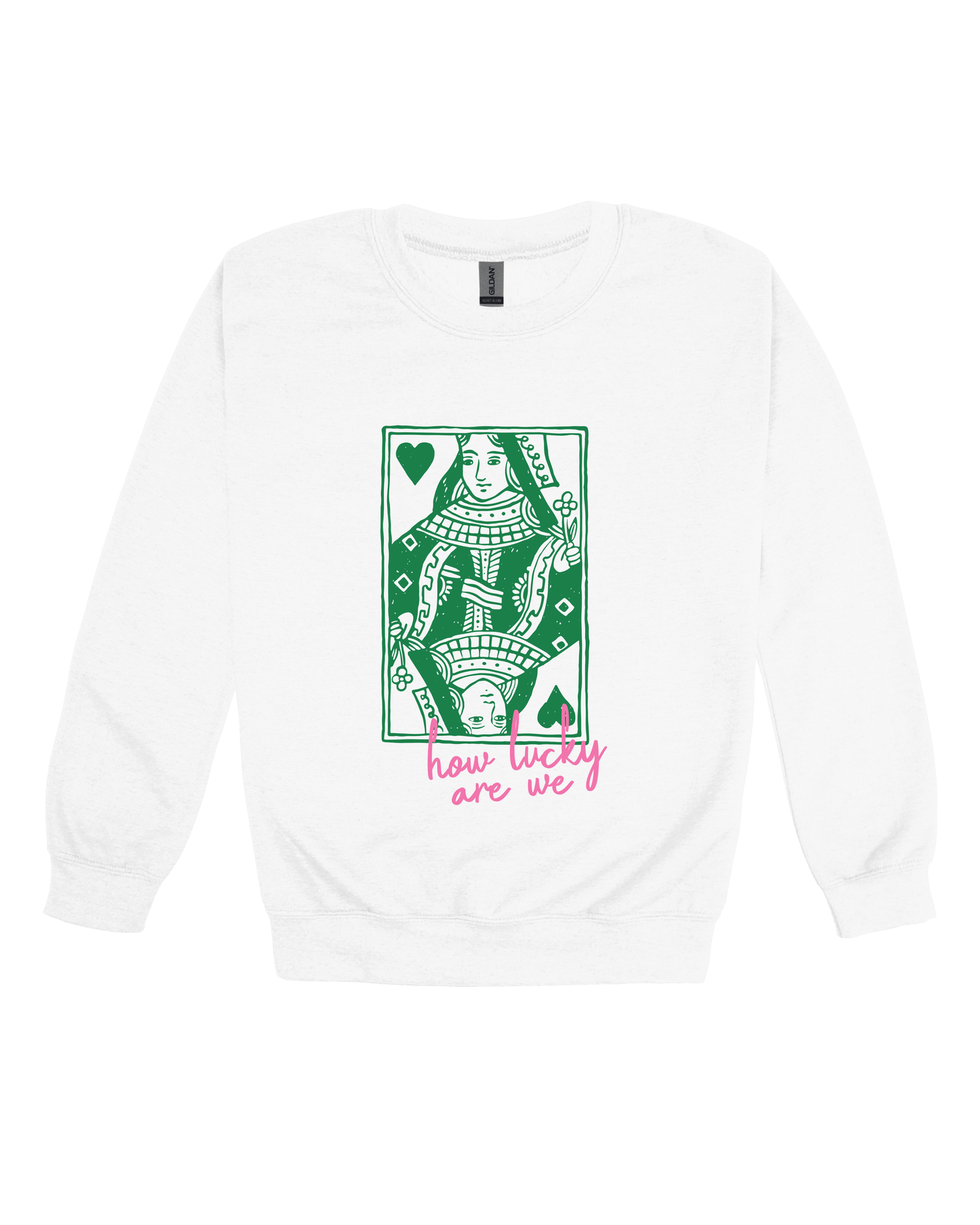 Queen Of Hearts Youth Sweatshirt