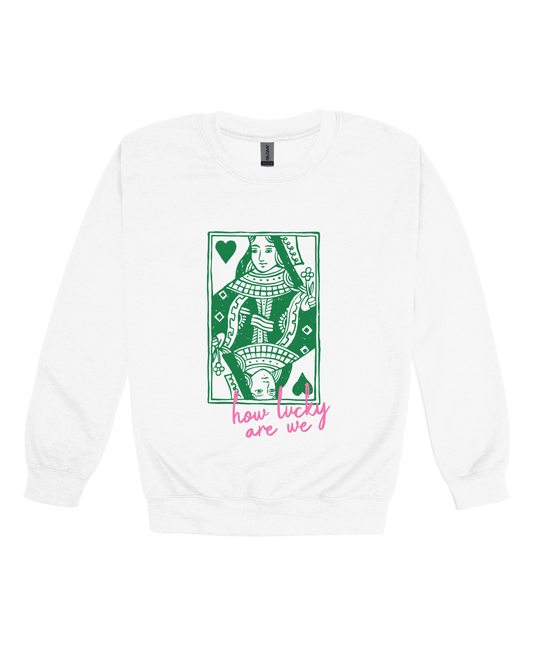 Queen Of Hearts Youth Sweatshirt
