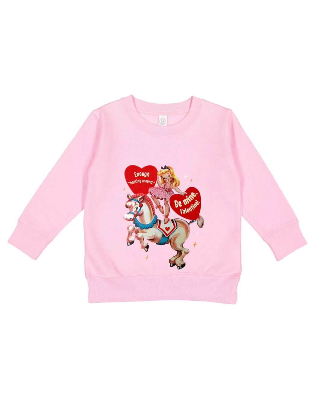 Horsing Around Toddler Sweatshirt