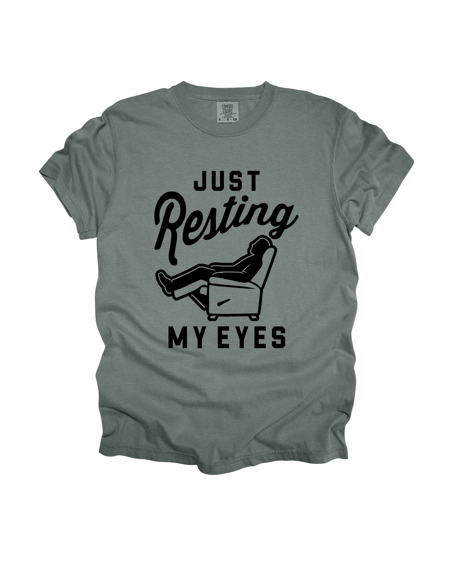 Just Resting My Eyes Adult Tee