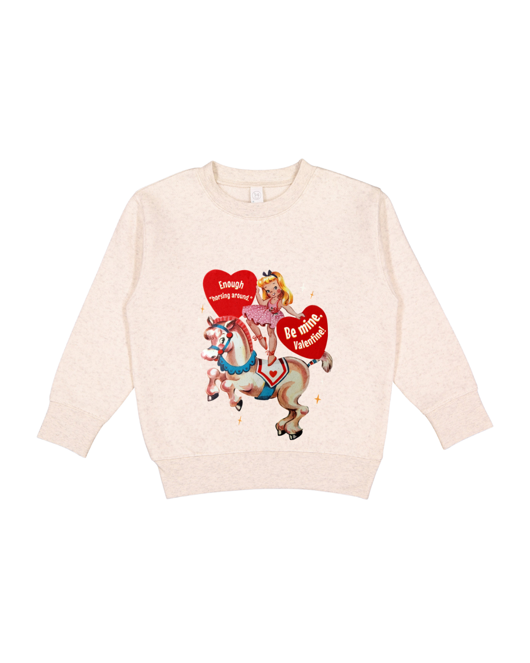 Horsing Around Toddler Sweatshirt