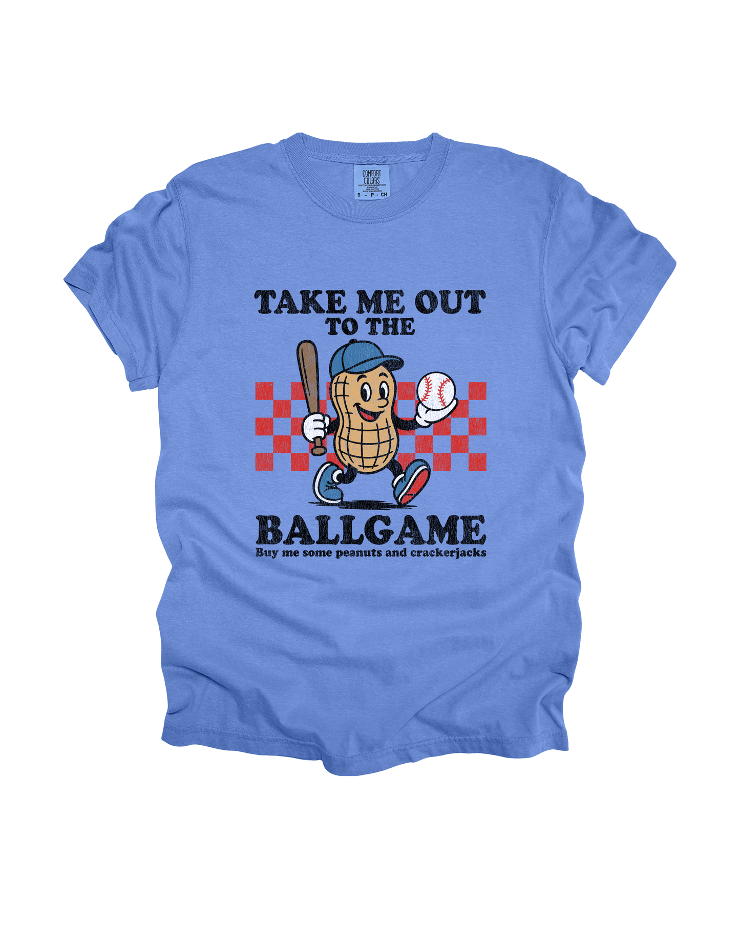 Take Me Out To The Ballgame Adult Tee