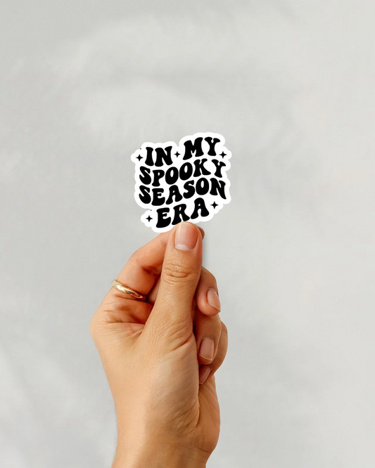 In My Spooky Season Era Vinyl Sticker