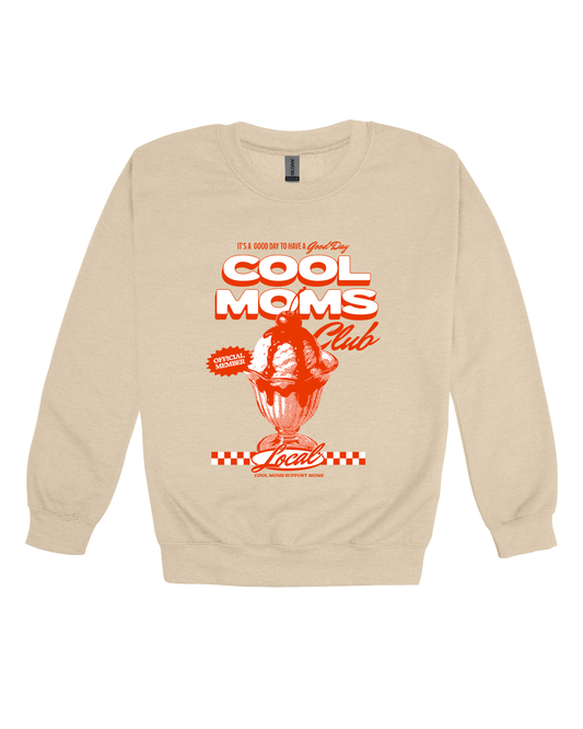 Cool Moms Club Adult Sweatshirt