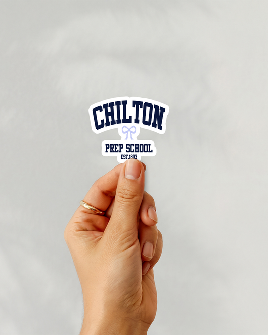 Gilmore Girls Chilton Prep School Vinyl Sticker