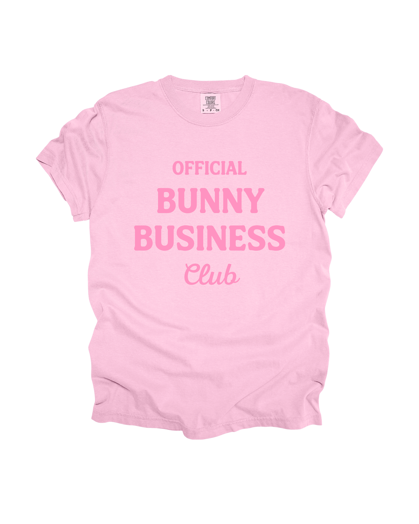 Official Bunny Business Club Adult Tee