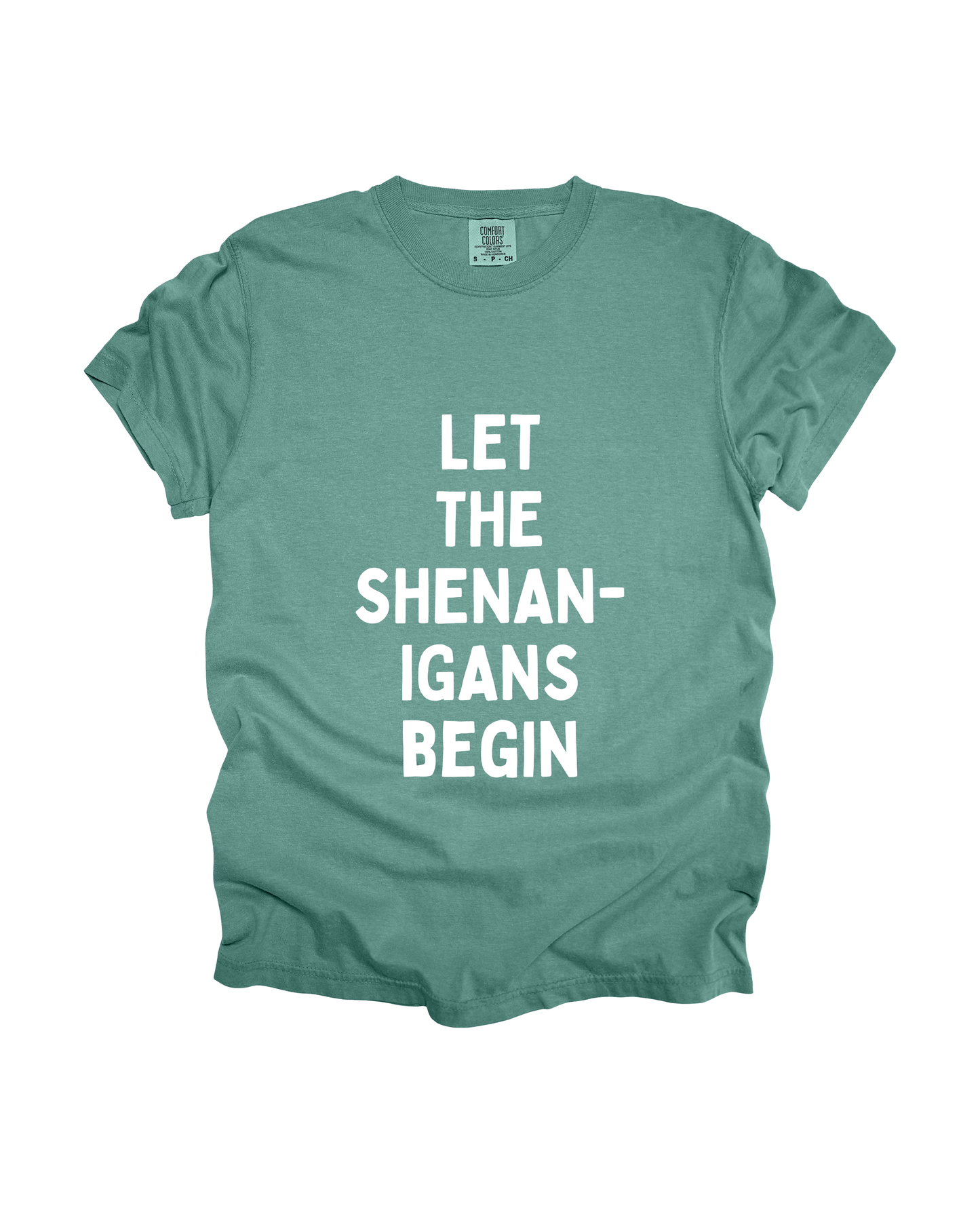 Let The Shenanigans Begin Adult Tee